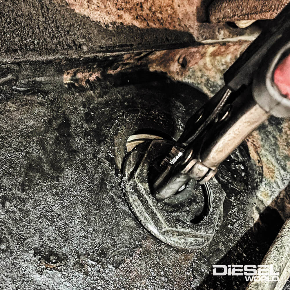 7.3L factory adapter for oil dipstick