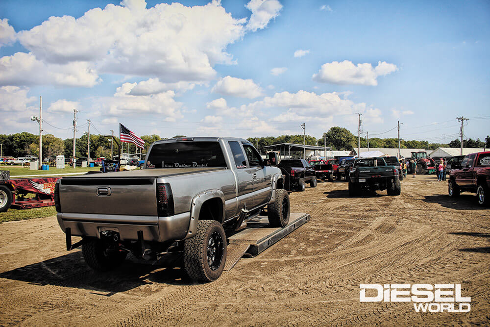 Long bed Chevrolet Duramax diesel