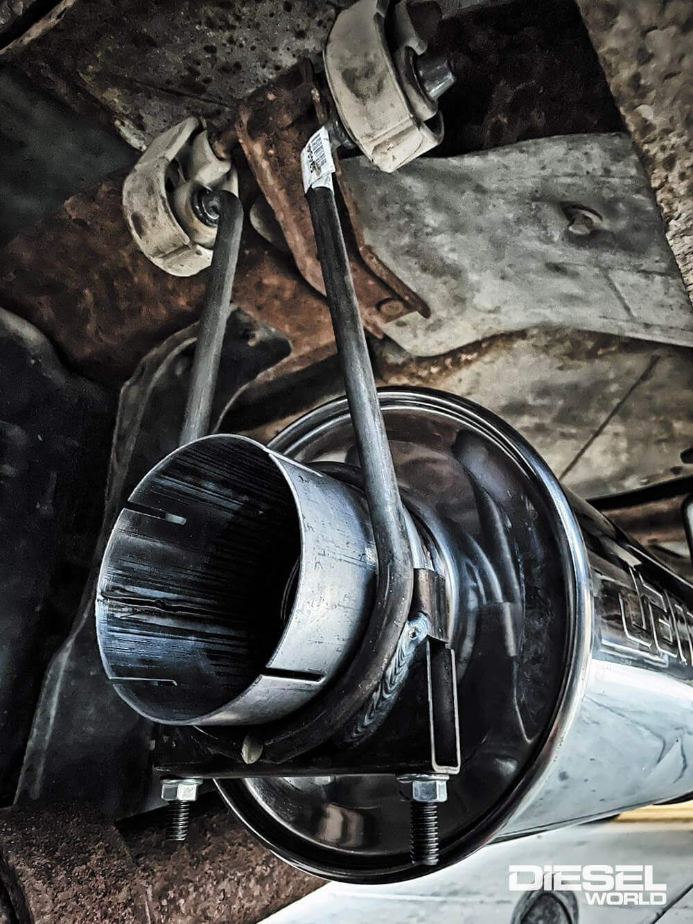 Ford 7.3L Edge Products Jammer 4” muffler