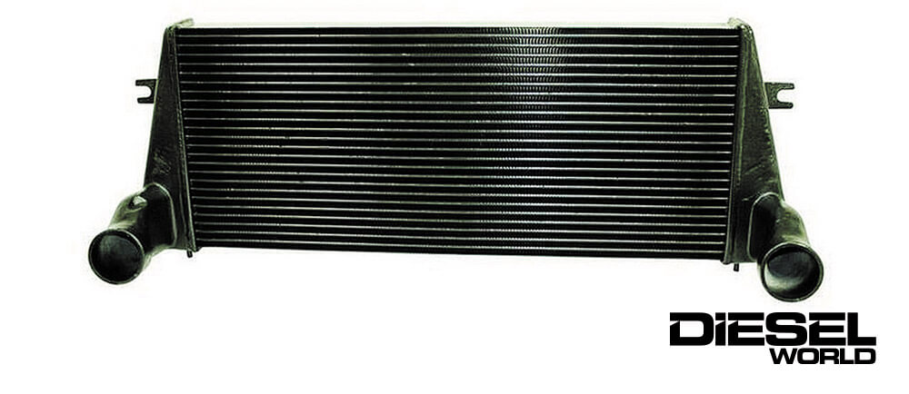 BD Diesel’s drop-in replacement intercooler for ’94-’02 Dodge