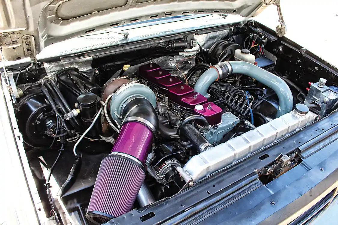 custom 12 valve Cummins p-pumped engine