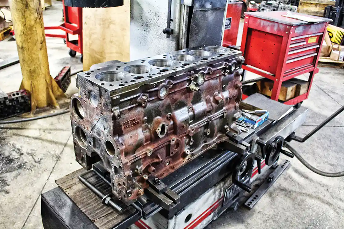 Cummins engine block