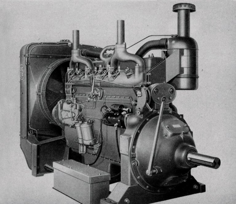 Vintage Diesel Engine That Starts On Gas Diesel World