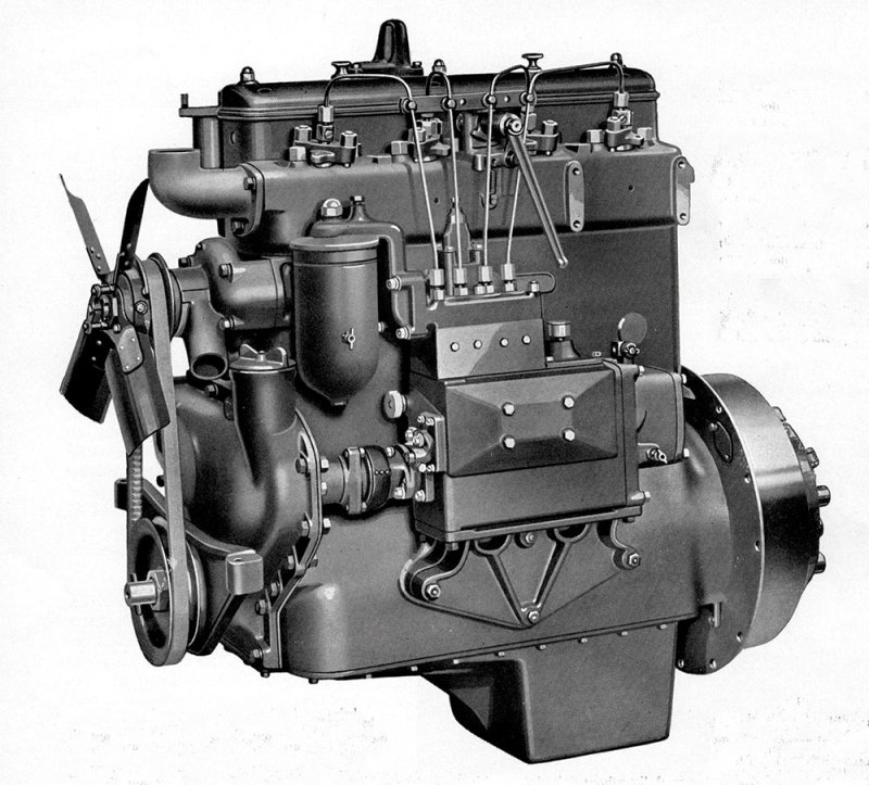 Vintage Diesel Engine That Starts On Gas Diesel World