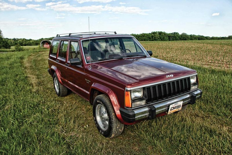 Le Jeep The 1985 Jeep Cherokee Diesel Diesel World