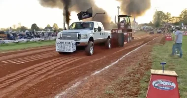 7.3L Power Stroke Diesel Truck Pulling