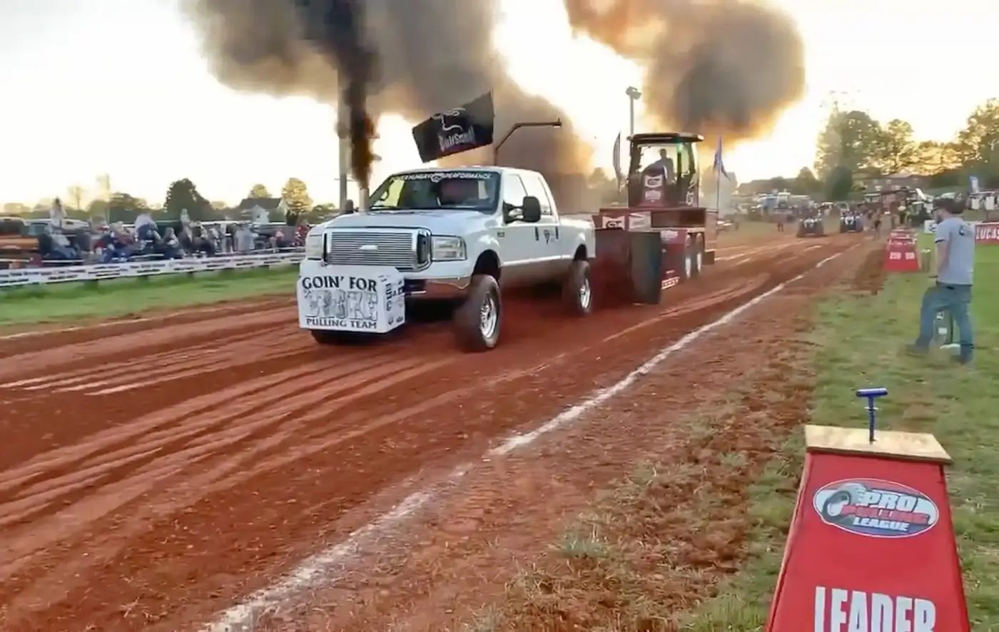 7.3L Power Stroke Diesel Truck Pulling