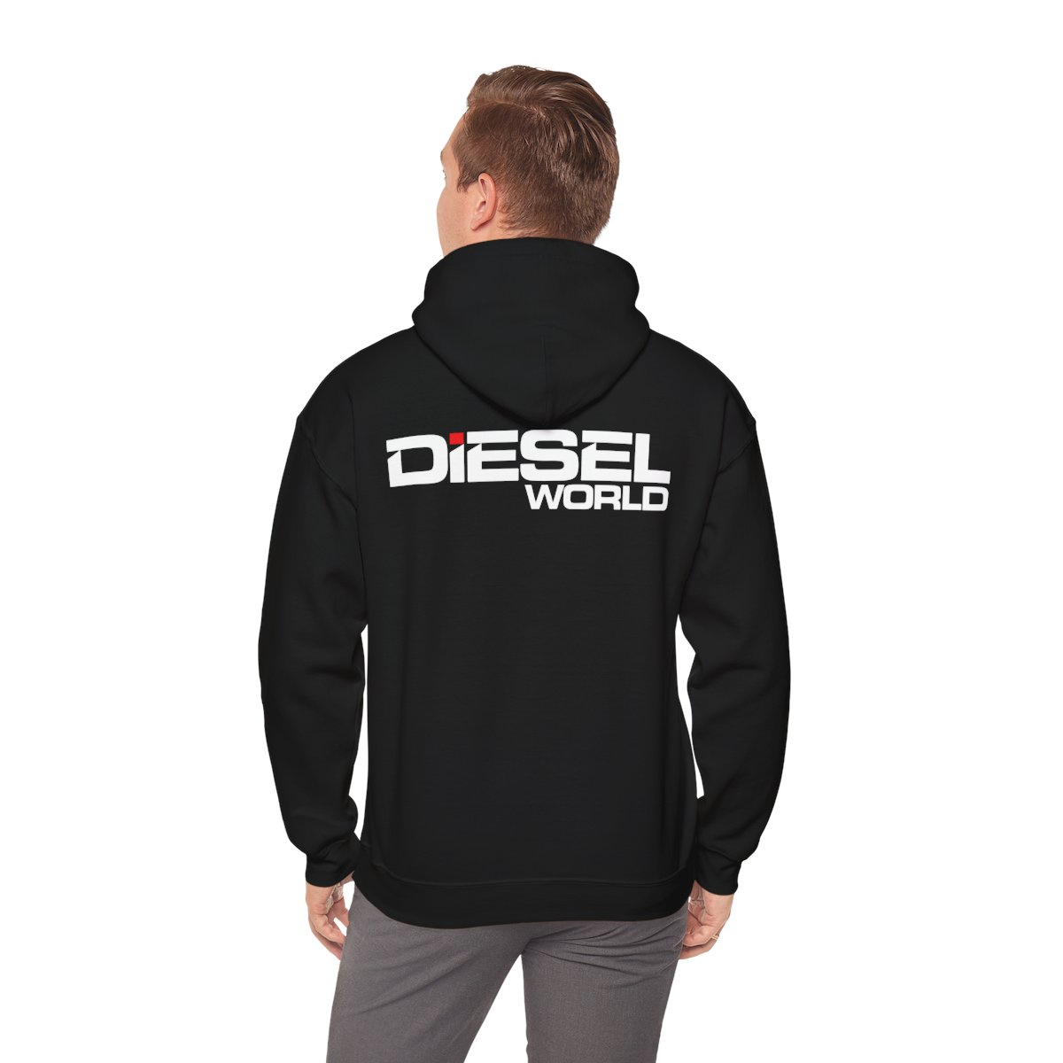 Diesel World Black - Unisex Heavy Blend™ Hooded Sweatshirt