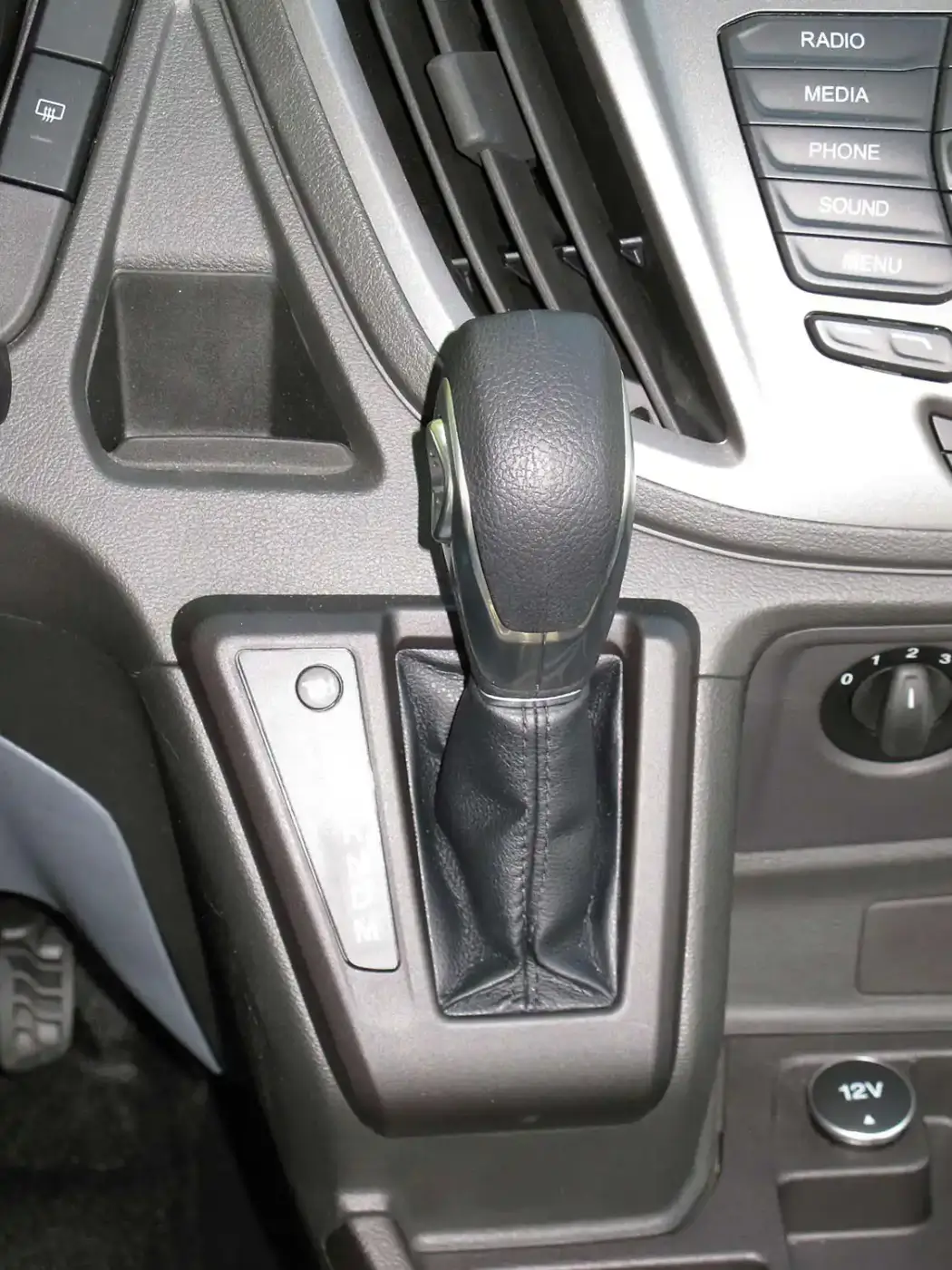 Having the shifter in the center console, next to the driver’s leg took some getting used to. However, once we got the hang of it, the placement began to seem natural. 