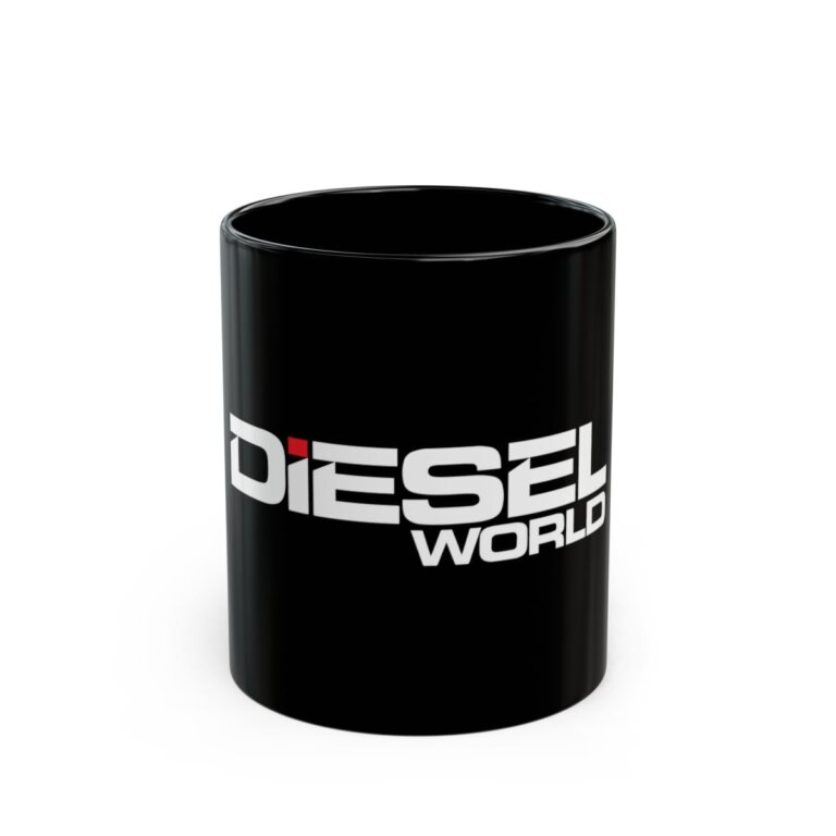 Diesel World - 11oz Black Mug