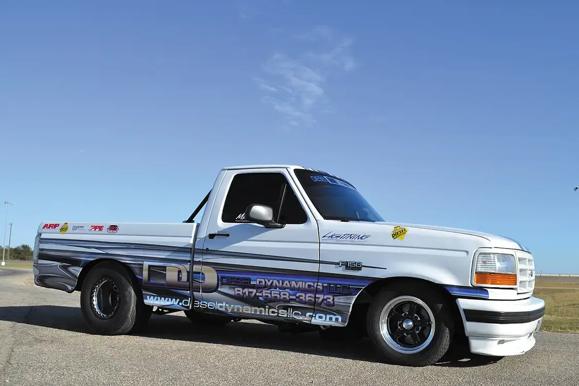 A 700-HP, 7.3L Diesel-Powered Half Ton Ford Lightning