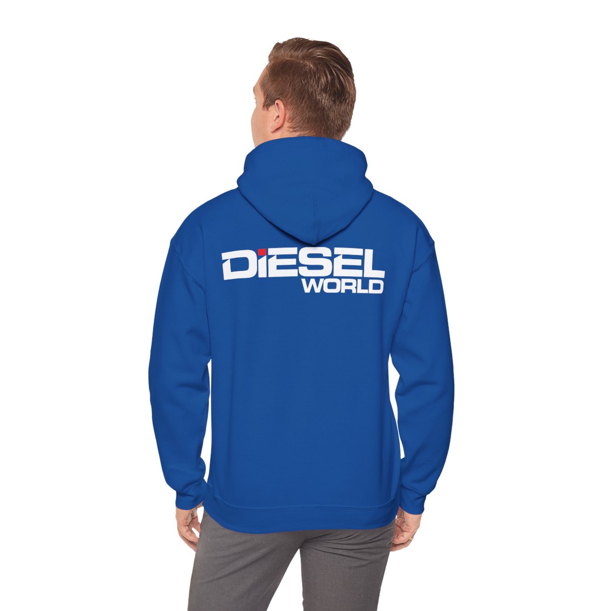 Diesel World Black - Unisex Heavy Blend™ Hooded Sweatshirt