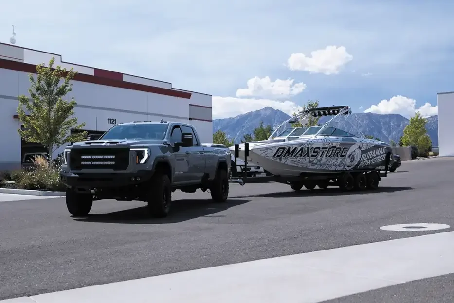  DmaxStore’s 6.6L Diesel Wake Boat