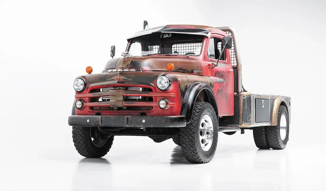 Der Cummins-betriebene 1953er Dodge B3H der Familie Simmons