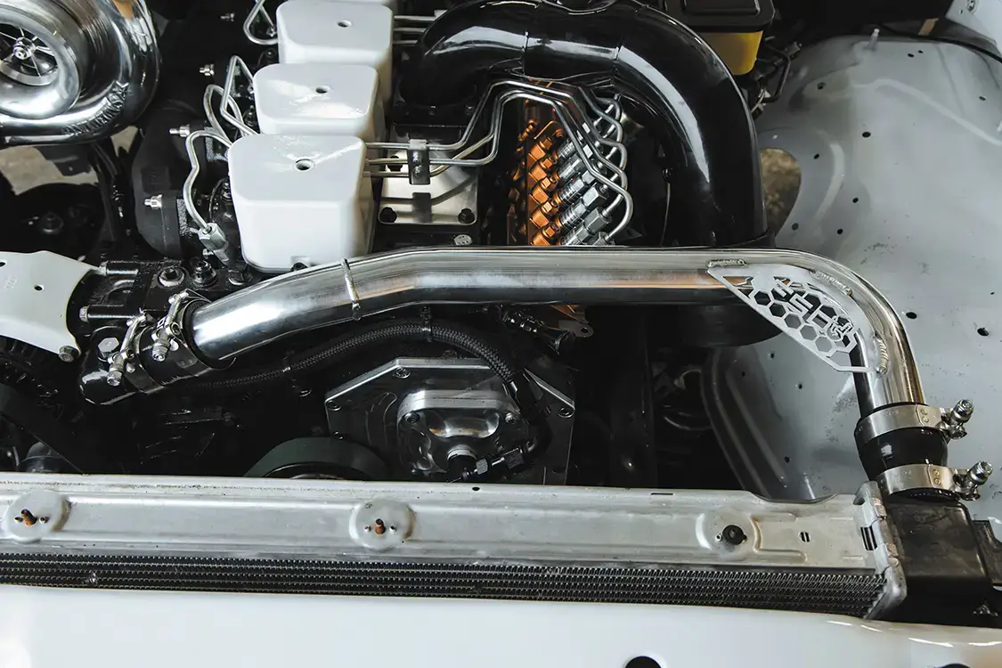Full Send Diesel’s Upper Coolant Pipe Upgrade