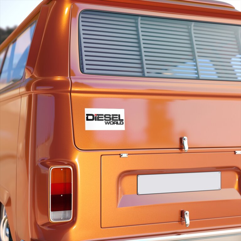 Diesel World logo Bumper Sticker