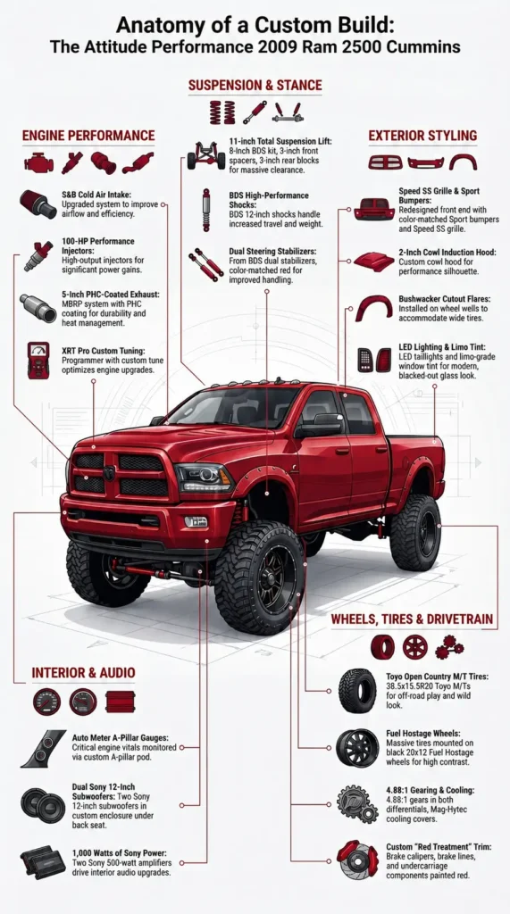 Custom 2009 Ram 2500 Cummins Build