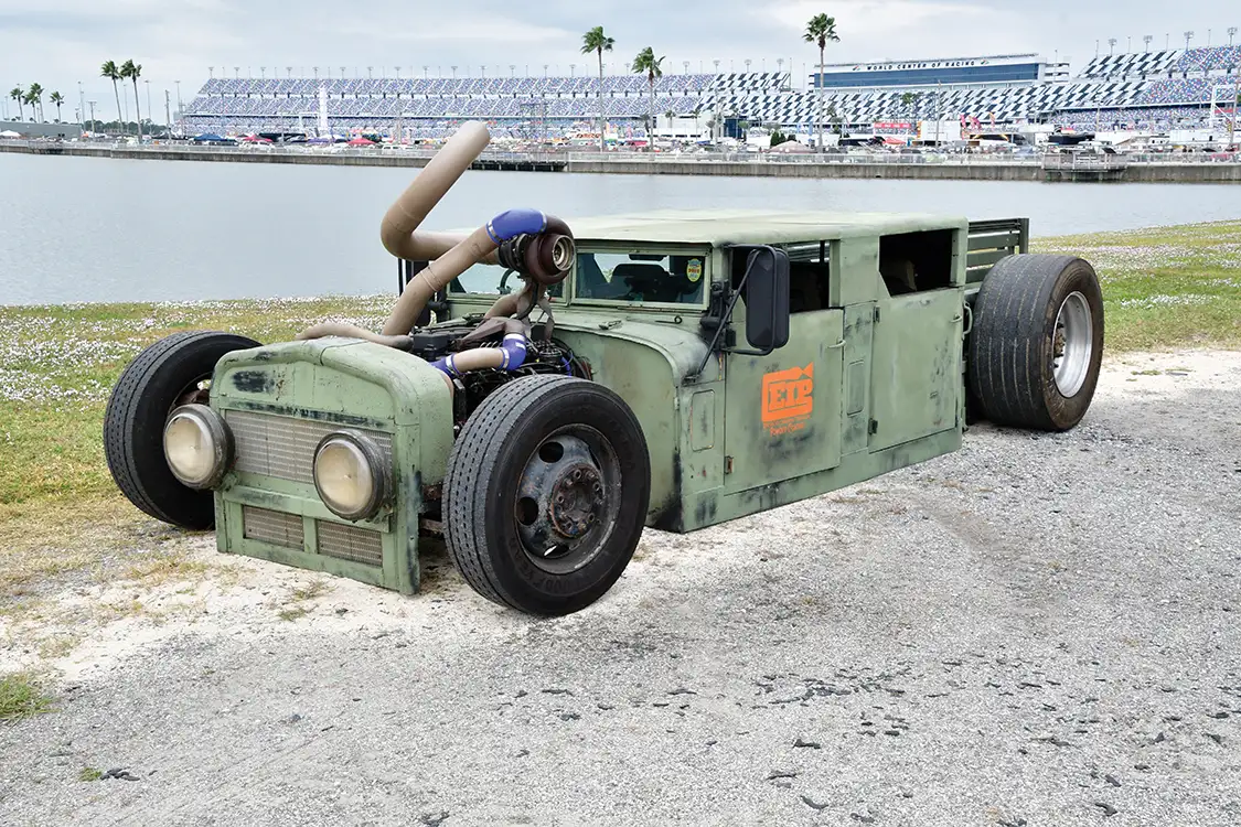 Two Military Trucks Became One Incredible Cummins Rat Rod