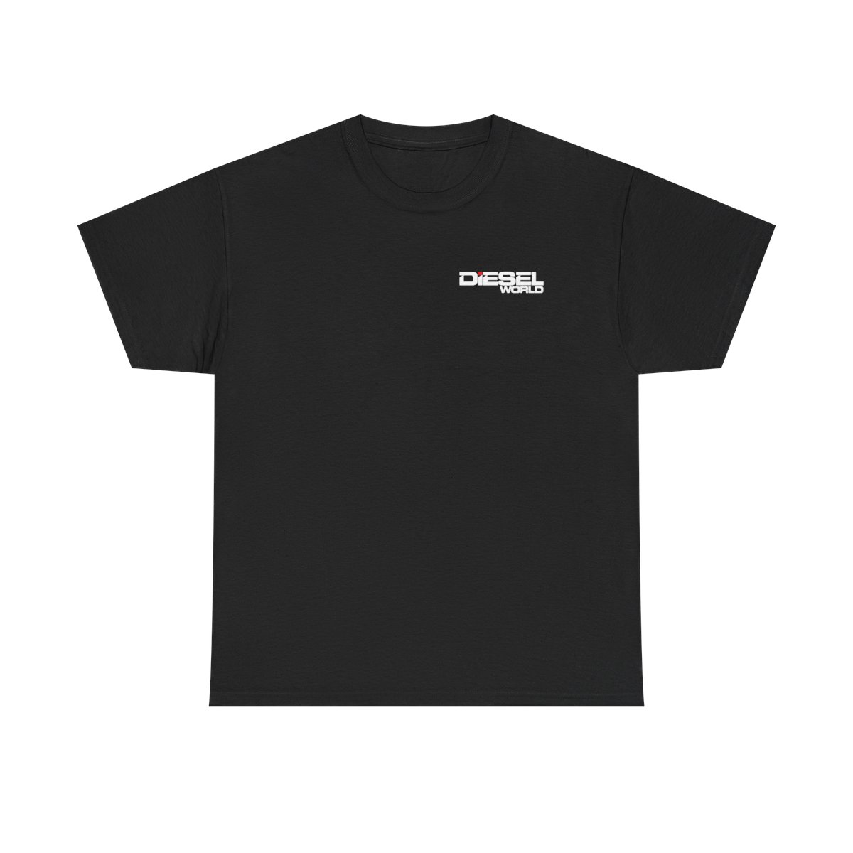 Diesel World Black TShirt - Unisex Heavy Cotton Tee