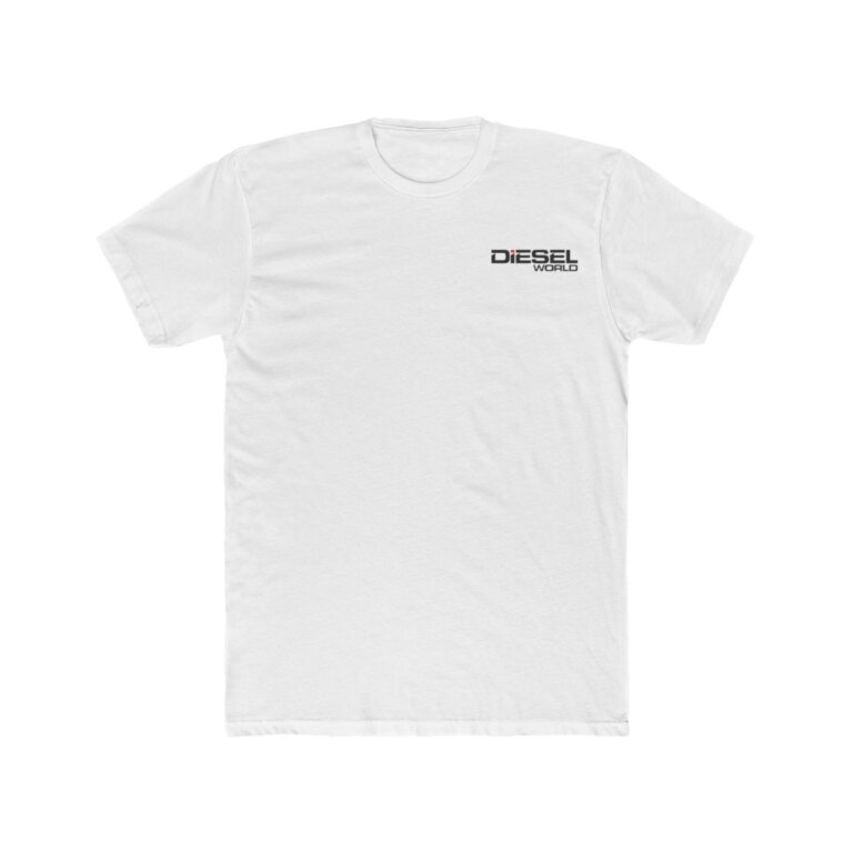 Diesel World Black - Men's Cotton Crew Tee