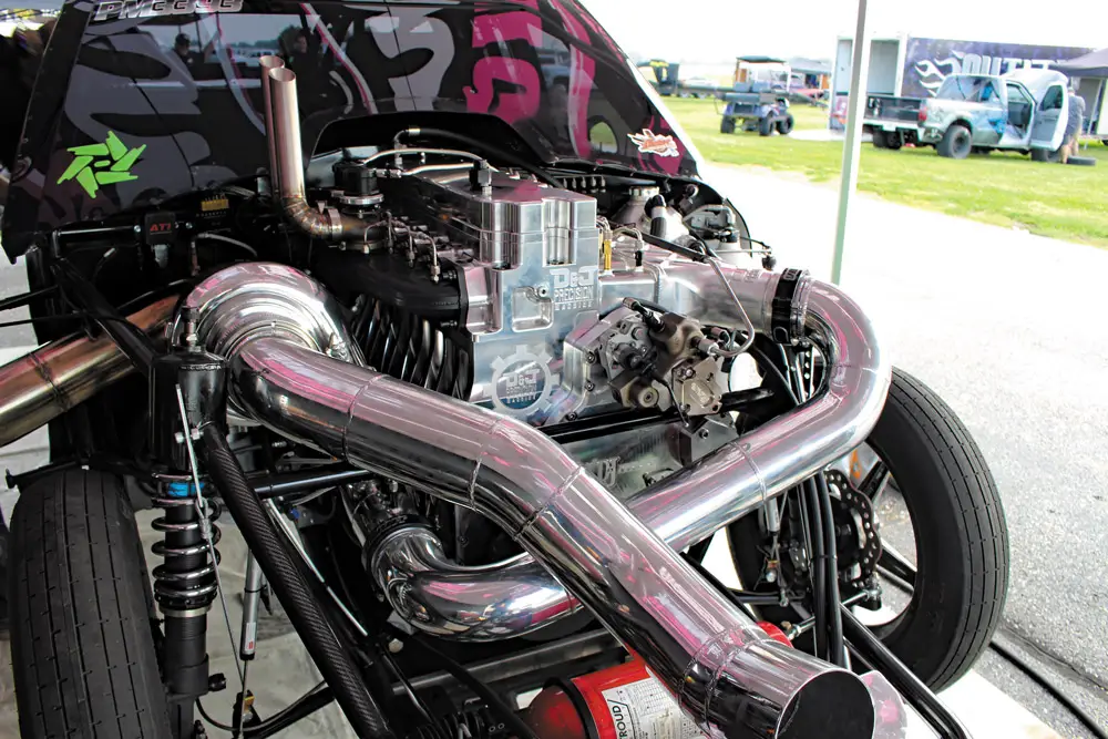 Firepunk's 3,214 hp Single turbo 408ci Cummins by DJI Precision Machine