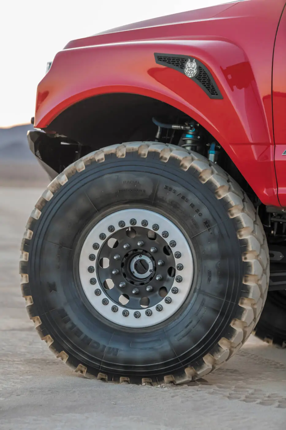 Rock Rings, 46” Michelin (395/85R20) Tires