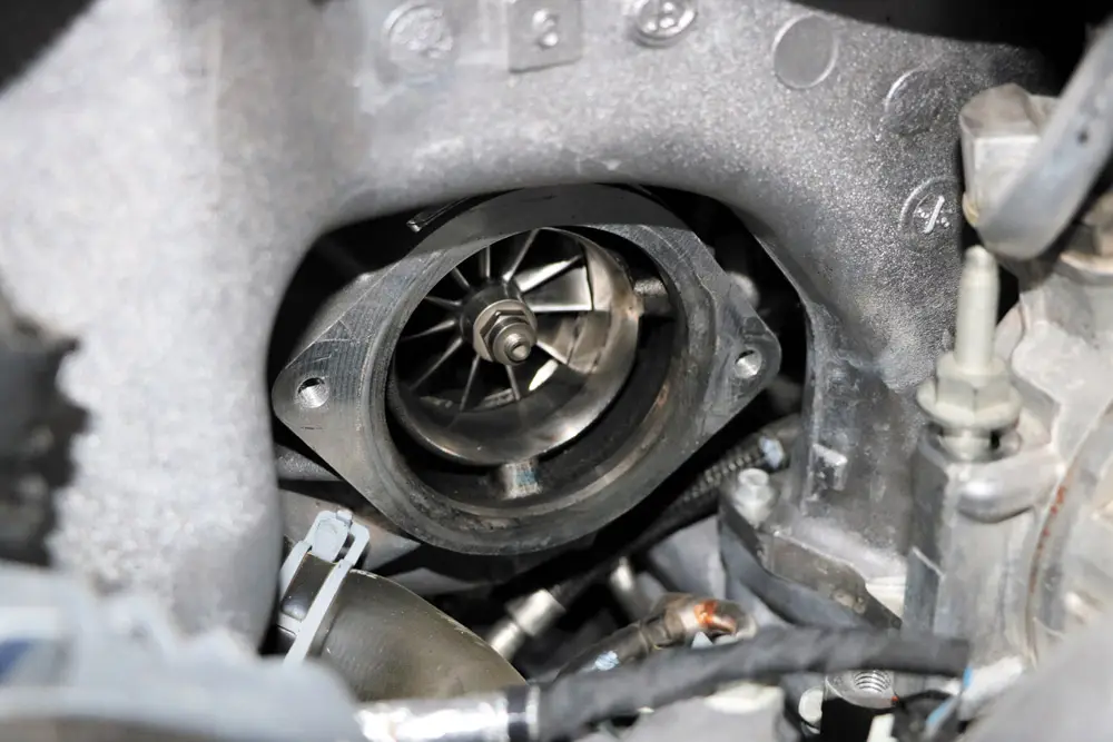BorgWarner turbocharger factory billet compressor wheel