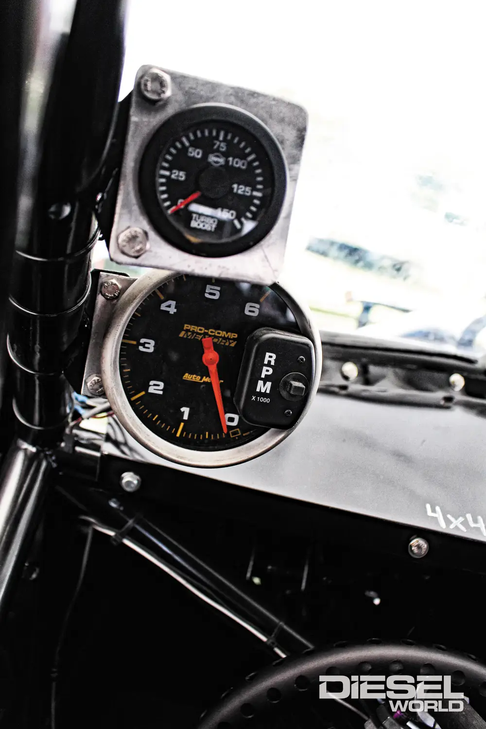 Pro-Comp series tachometer and boost gauge from Auto Meter