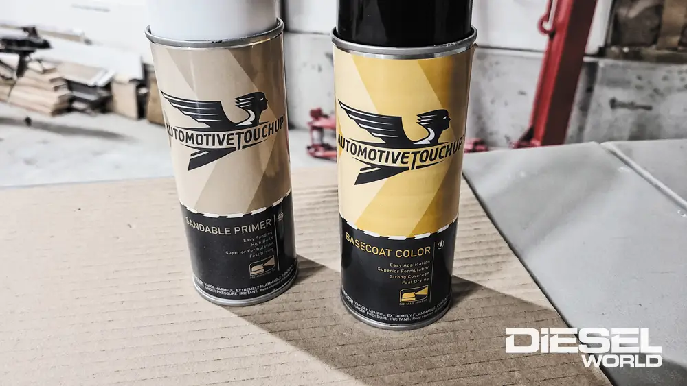 Automotive Touchup kit Basecoat with primer