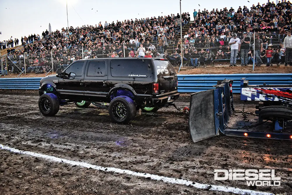 6.0L Ford Power Stroke Excursion sled pulling