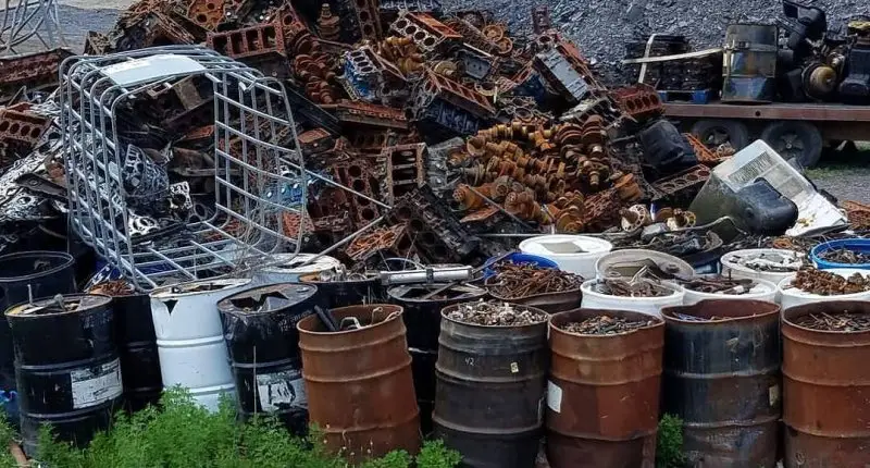 Trash scattered all across America’s landfills
